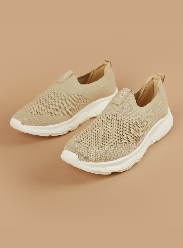 GINGER Knitted Slip-On Sneakers