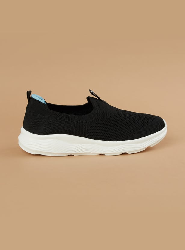 GINGER Knitted Slip-On Sneakers