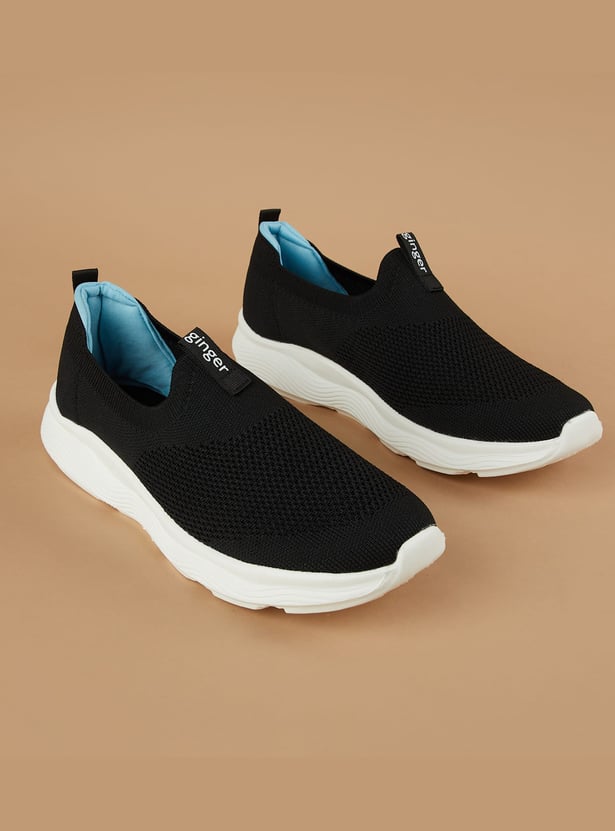 GINGER Knitted Slip-On Sneakers