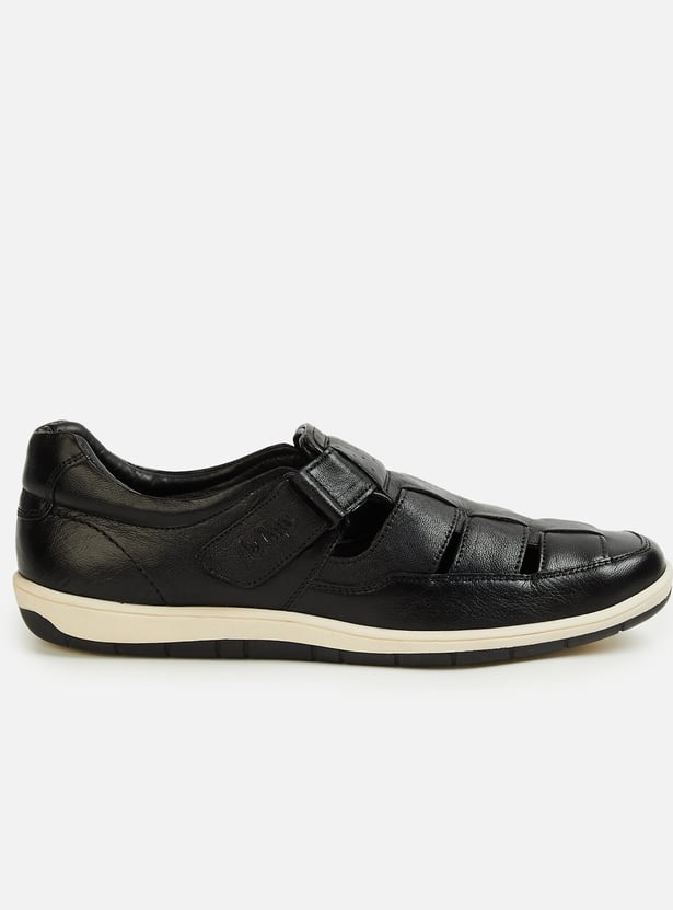 LEE COOPER Leather Fisherman Sandals