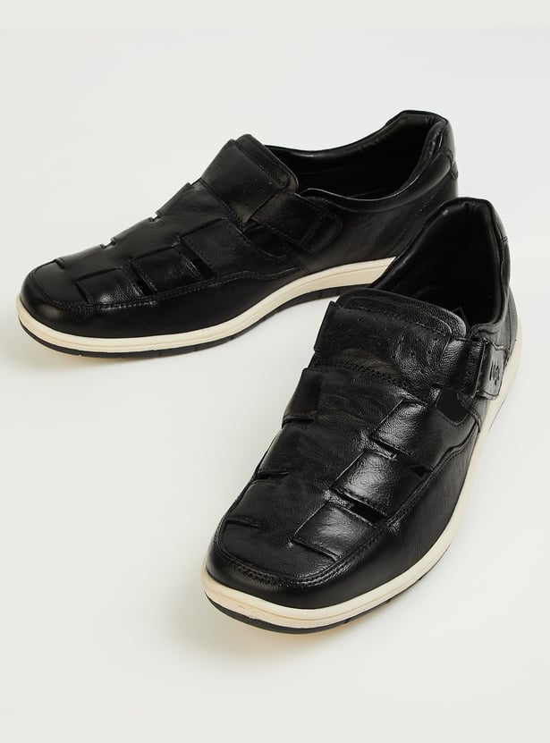 LEE COOPER Leather Fisherman Sandals