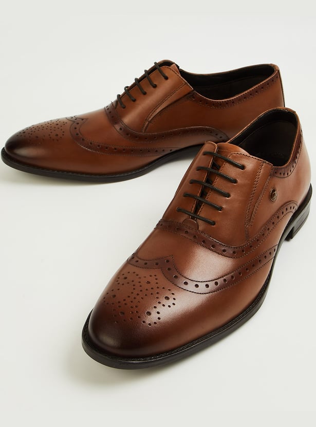 LEE COOPER Perforated Brogue Shoes