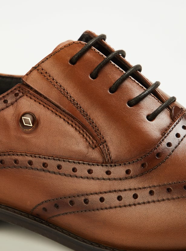 LEE COOPER Perforated Brogue Shoes