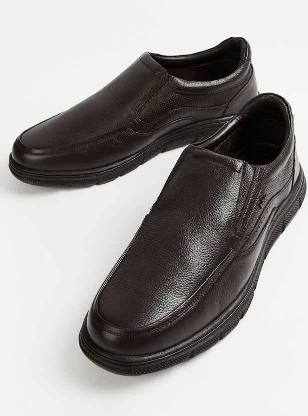 LEE COOPER Textured Slip On Shoes