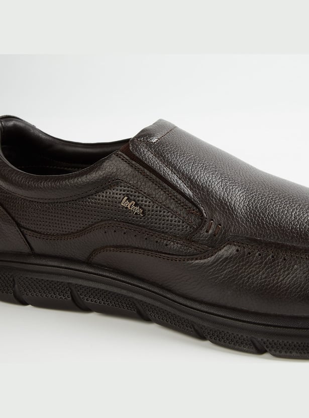 LEE COOPER Textured Slip On Shoes