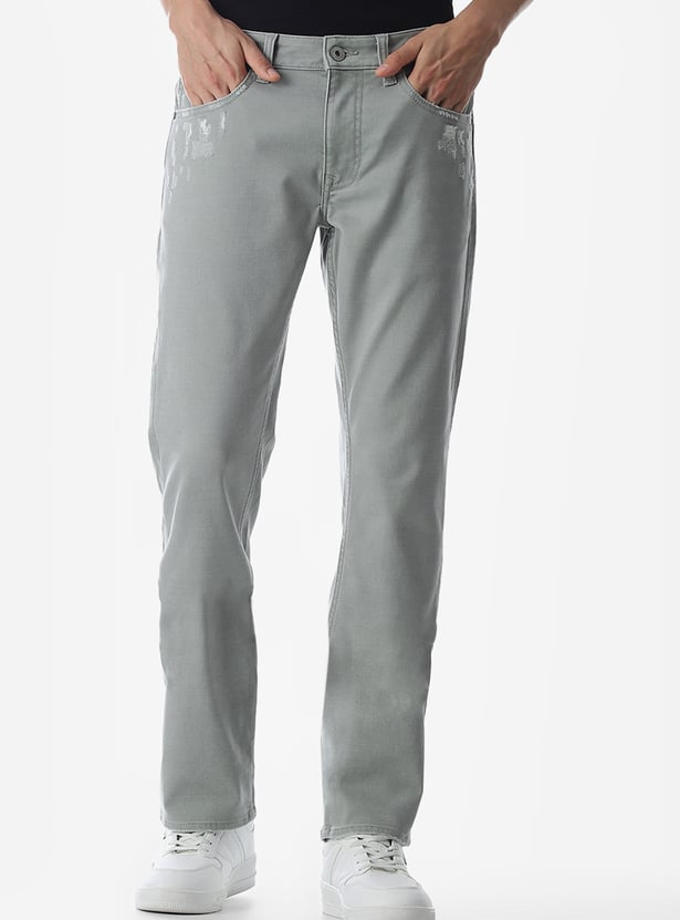 JACK & JONES Distressed Clark Jeans (Regular)