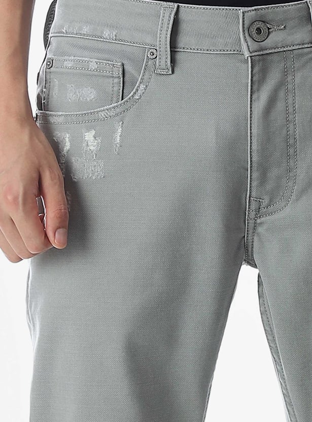 JACK & JONES Distressed Clark Jeans (Regular)
