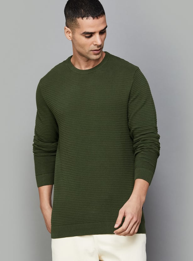 JACK & JONES Textured Sweatshirt