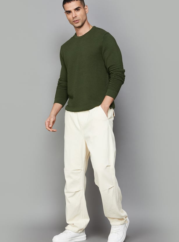 JACK & JONES Textured Sweatshirt