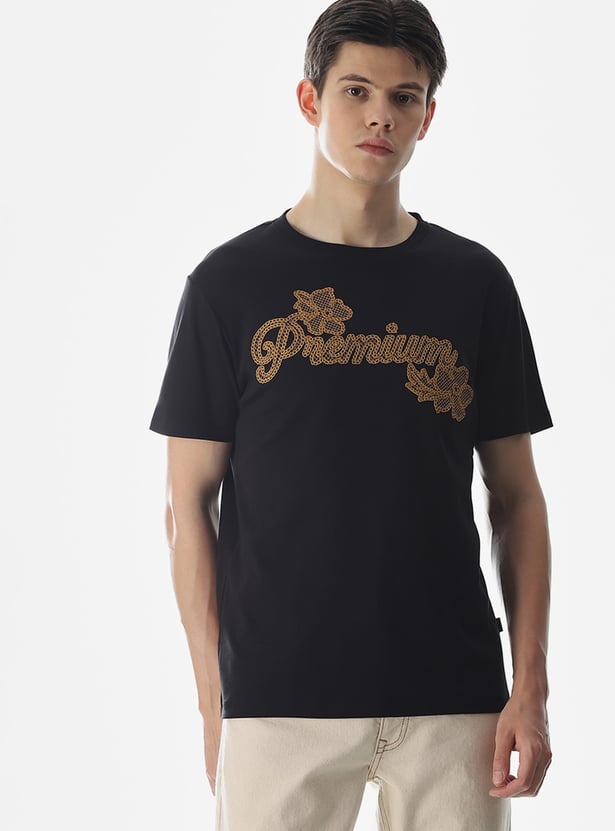 JACK & JONES Embroidered T-shirt
