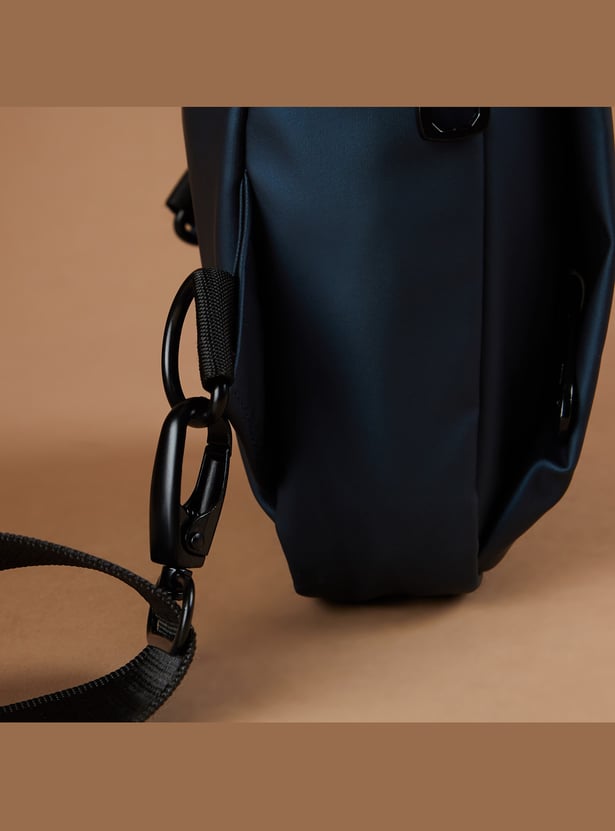 FAME FOREVER Solid Crossbody Backpack