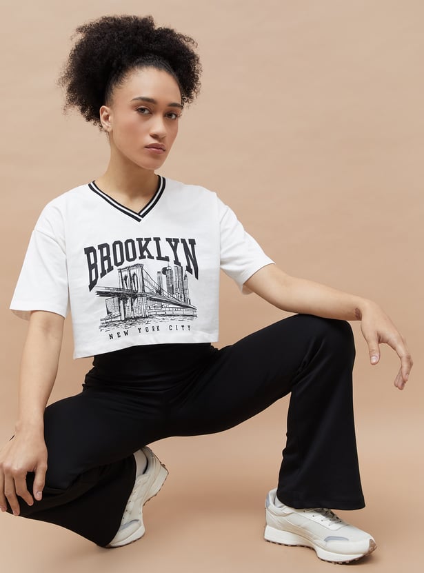 KAPPA Typographic Print T-shirt
