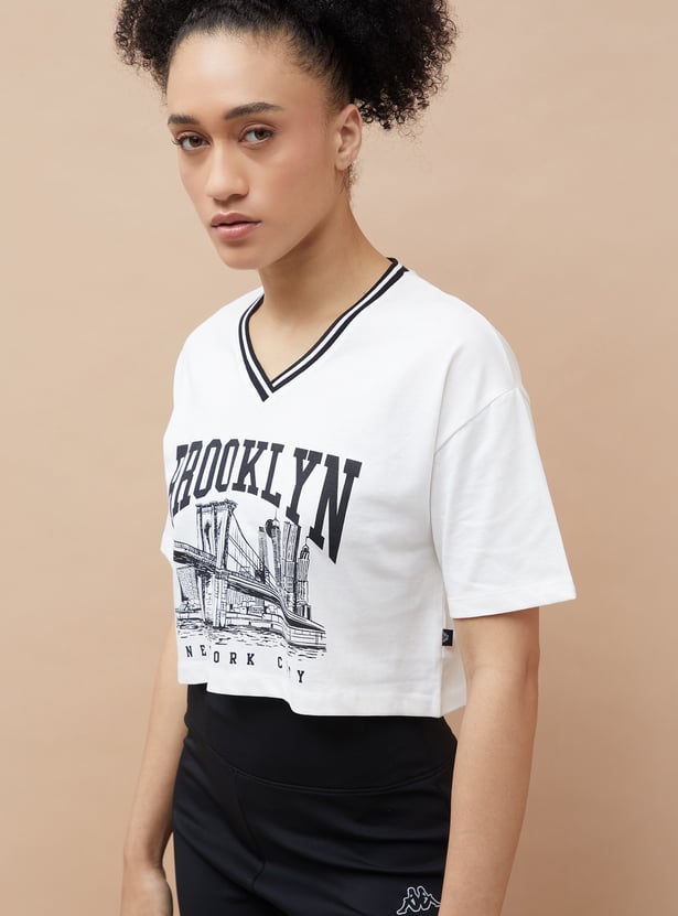 KAPPA Typographic Print T-shirt