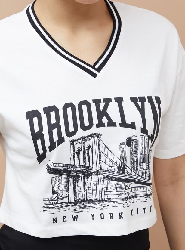 KAPPA Typographic Print T-shirt