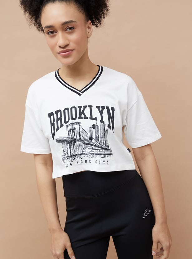 KAPPA Typographic Print T-shirt