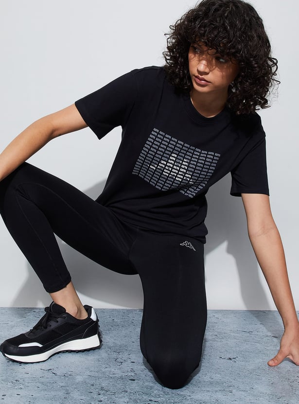 KAPPA Brand Print Sports T-shirt