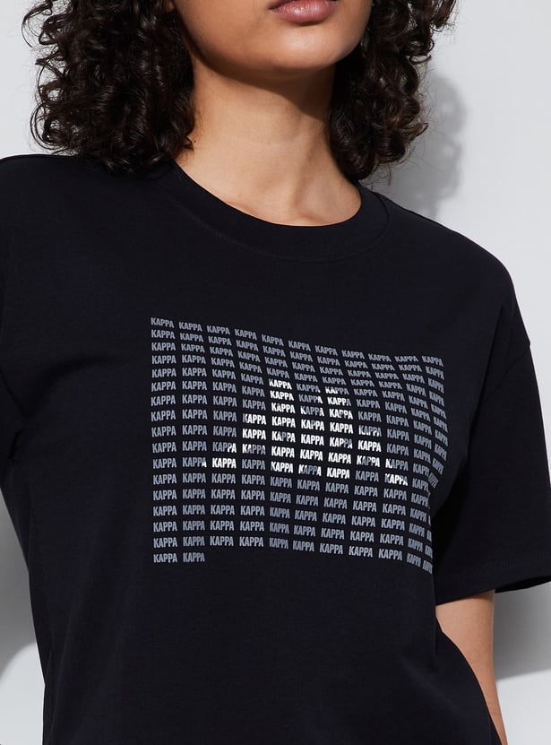 KAPPA Brand Print Sports T-shirt