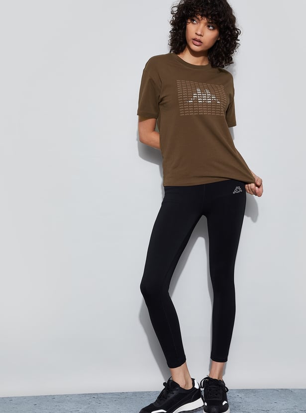 KAPPA Brand Print Sports T-shirt