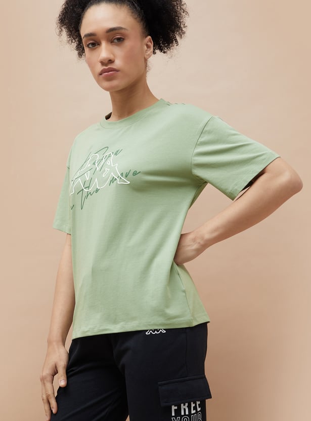 KAPPA Typographic Print Active T-shirt