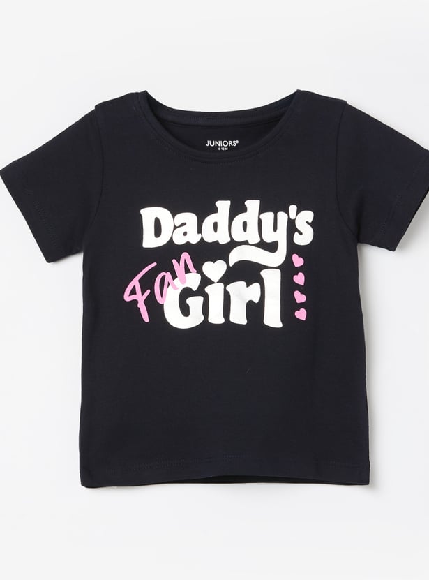 JUNIORS Girls Printed T-shirt