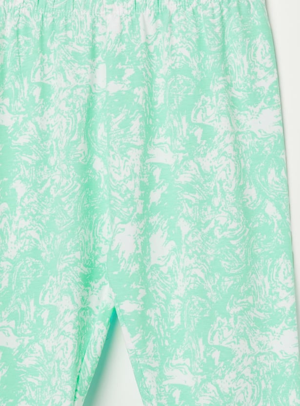 FAME FOREVER Girls Printed Leggings