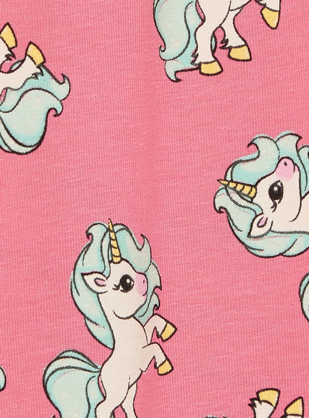 FAME FOREVER Girls Unicorn Print Leggings