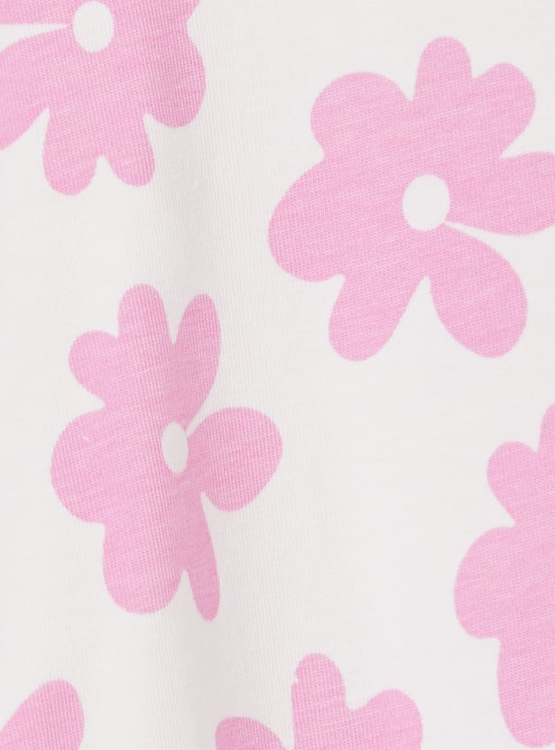 FAME FOREVER Girls Floral Print Leggings