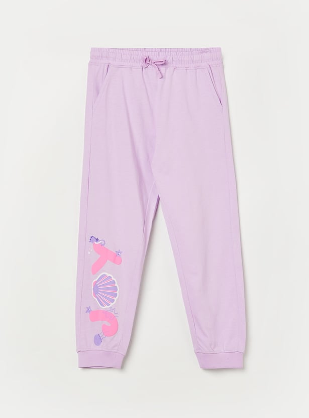 FAME FOREVER Girls Printed Joggers
