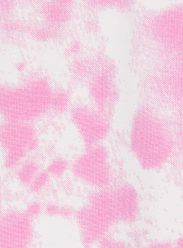 FAME FOREVER Girls Tie & Dye Leggings