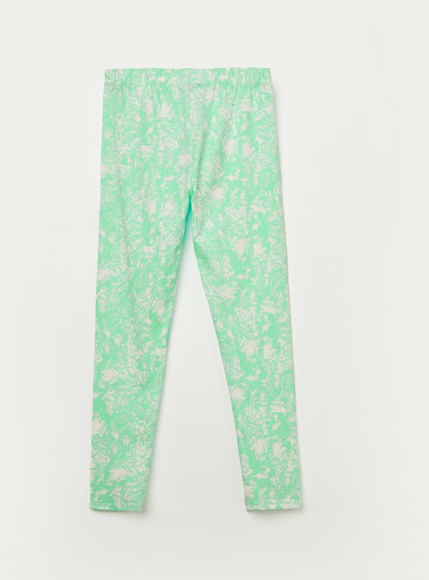 FAME FOREVER Girls Printed Leggings