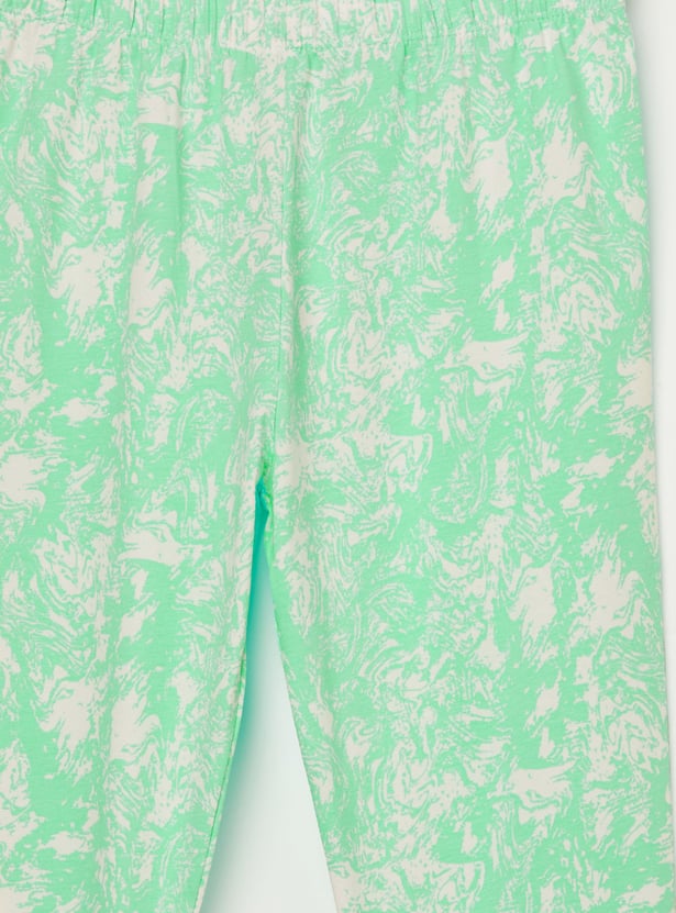 FAME FOREVER Girls Printed Leggings