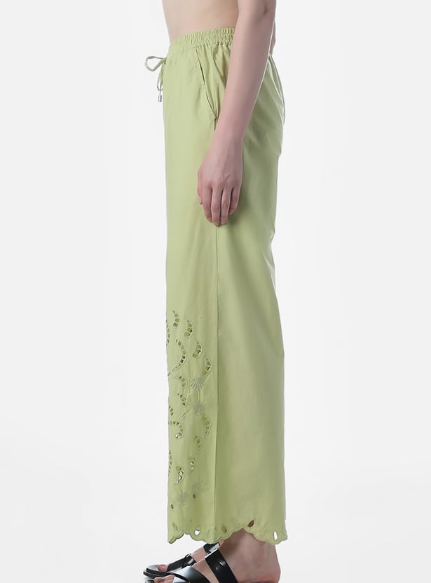 ONLY Schiffli Wide Leg Trousers