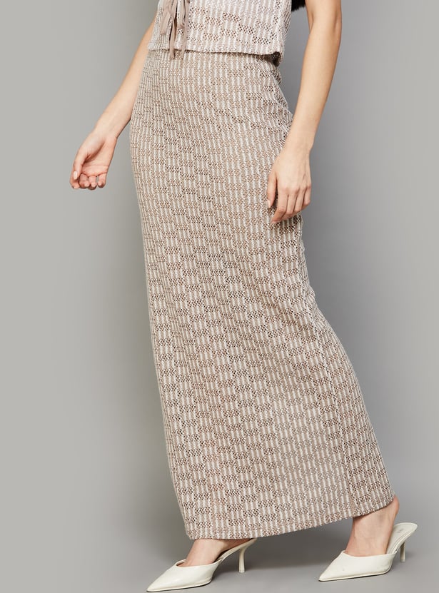ONLY Knitted Maxi Skirt