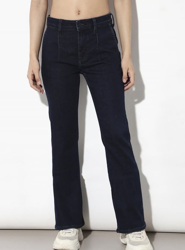ONLY Washed Flared Jeans