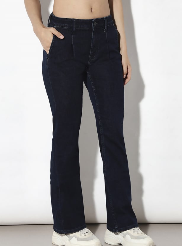 ONLY Washed Flared Jeans
