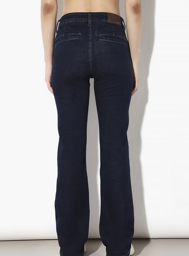 ONLY Washed Flared Jeans