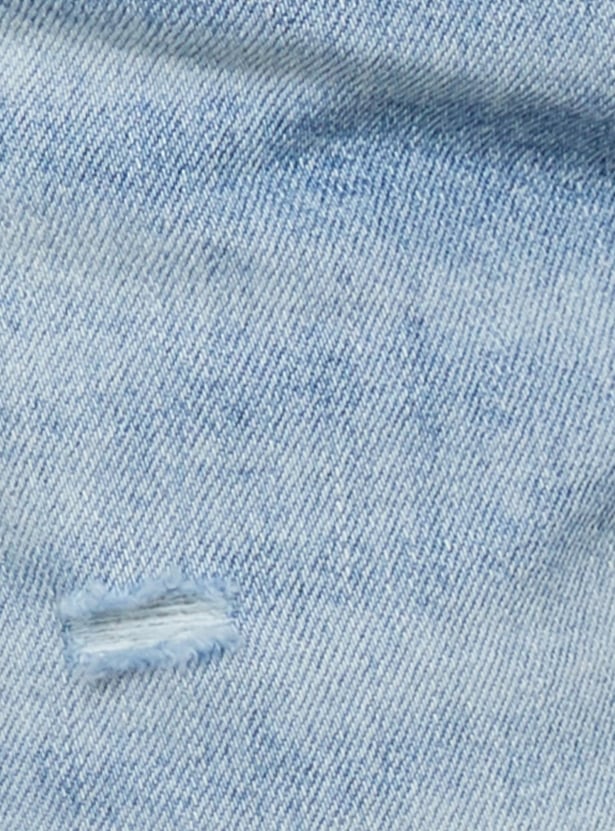 ONLY Embroidered Straight Fit Jeans