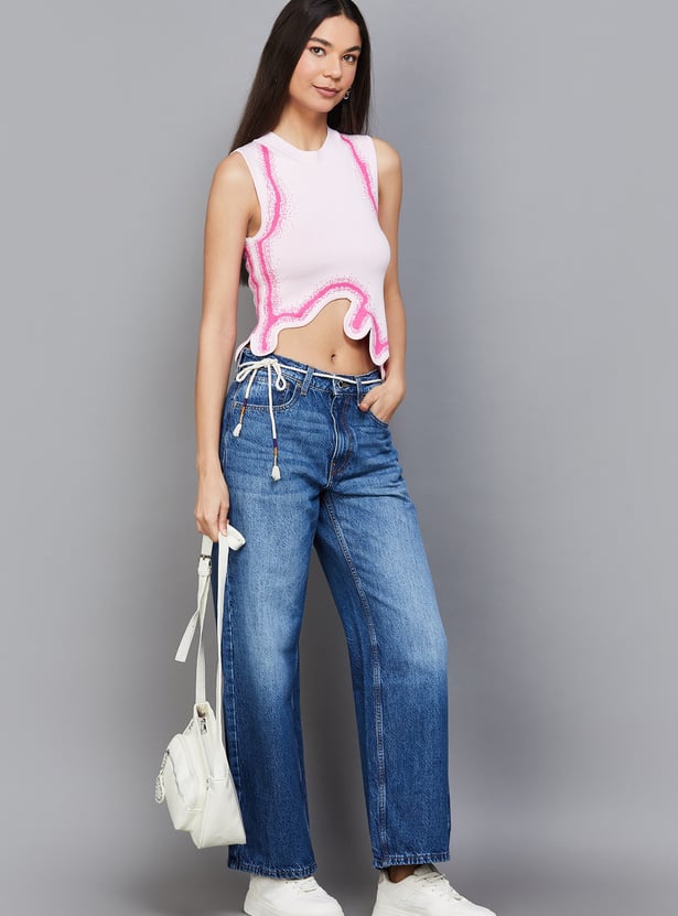 ONLY Washed Straight Fit Jeans