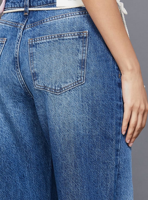 ONLY Washed Straight Fit Jeans