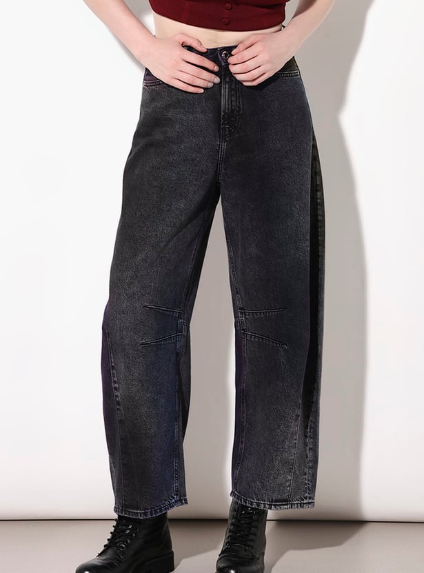 ONLY Dark Wash Slouchy Fit Jeans
