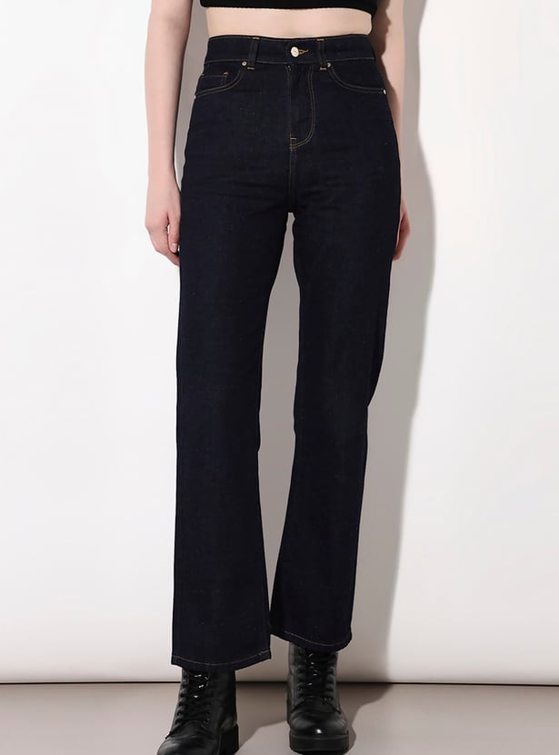ONLY Darkwashed Straight Fit Jeans