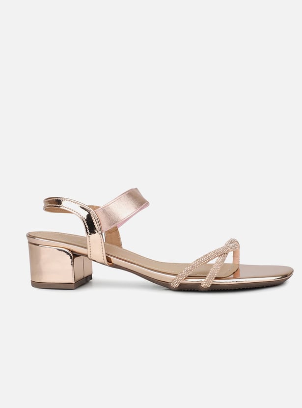 INC.5 Embellished Block Heels