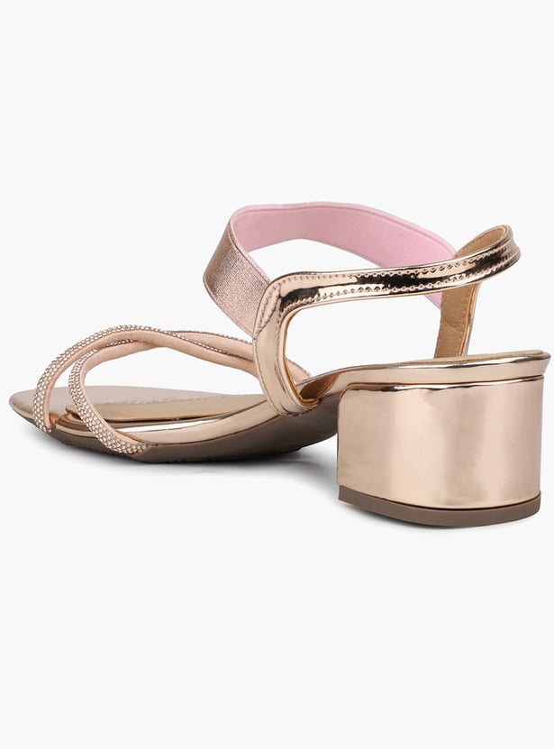 INC.5 Embellished Block Heels