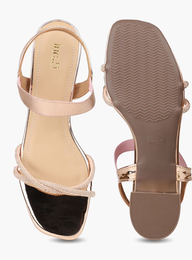INC.5 Embellished Block Heels