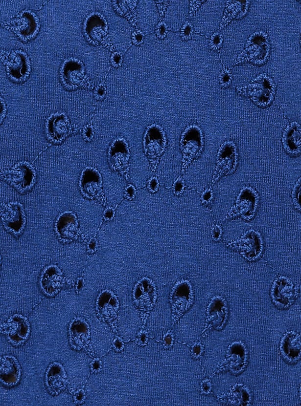 VERO MODA Schiffli T-shirt
