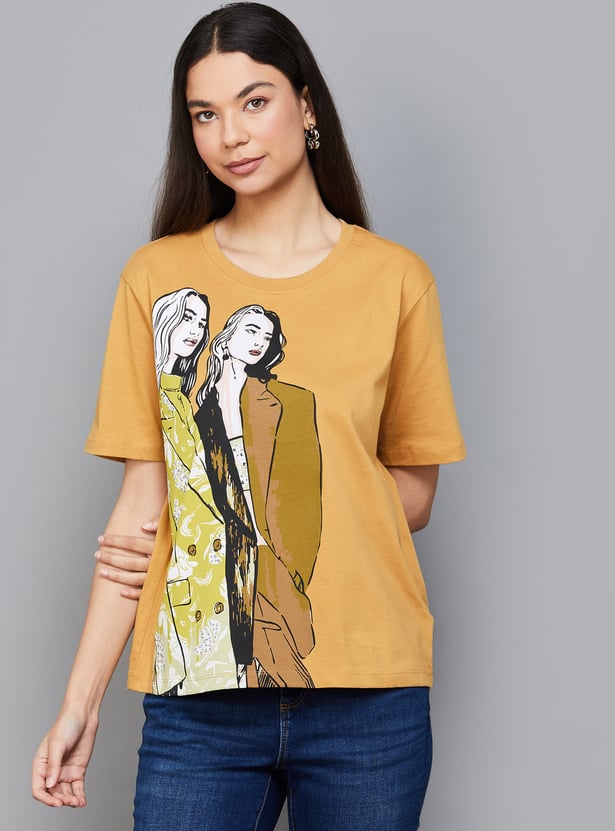 VERO MODA Graphic Print T-shirt