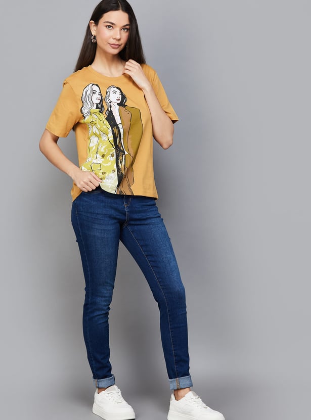 VERO MODA Graphic Print T-shirt