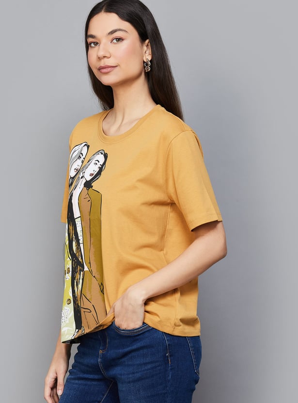 VERO MODA Graphic Print T-shirt