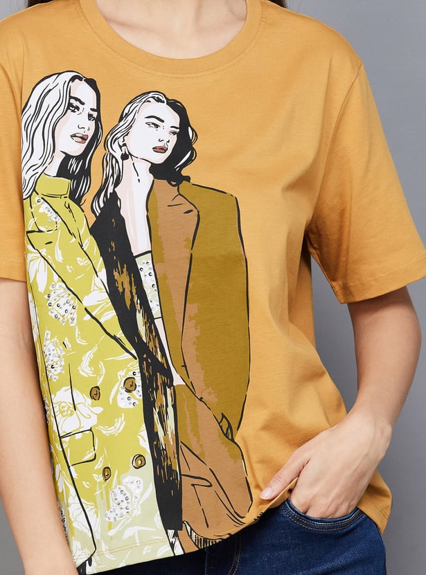 VERO MODA Graphic Print T-shirt