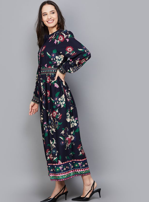 VERO MODA Floral Print Maxi Dress